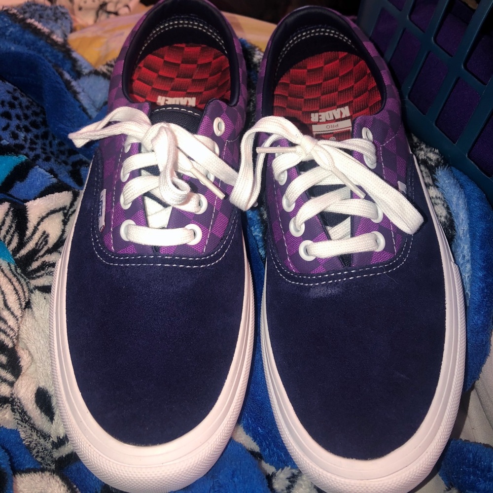 Vans Era Pro (Baker) Kader/Purple Check SHOES